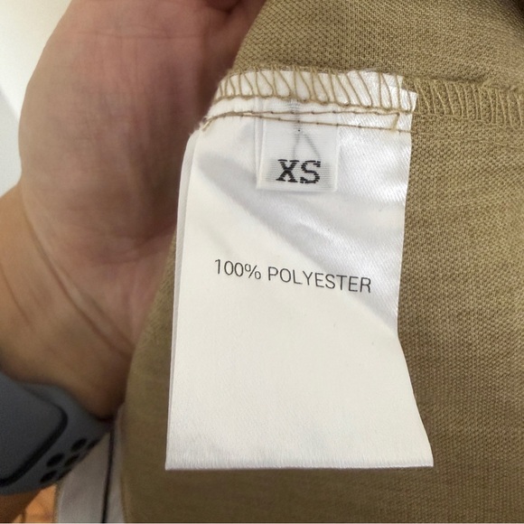 Frankie Shop Wide-Leg Tan Cargo Pants size XS - Picture 5 of 5